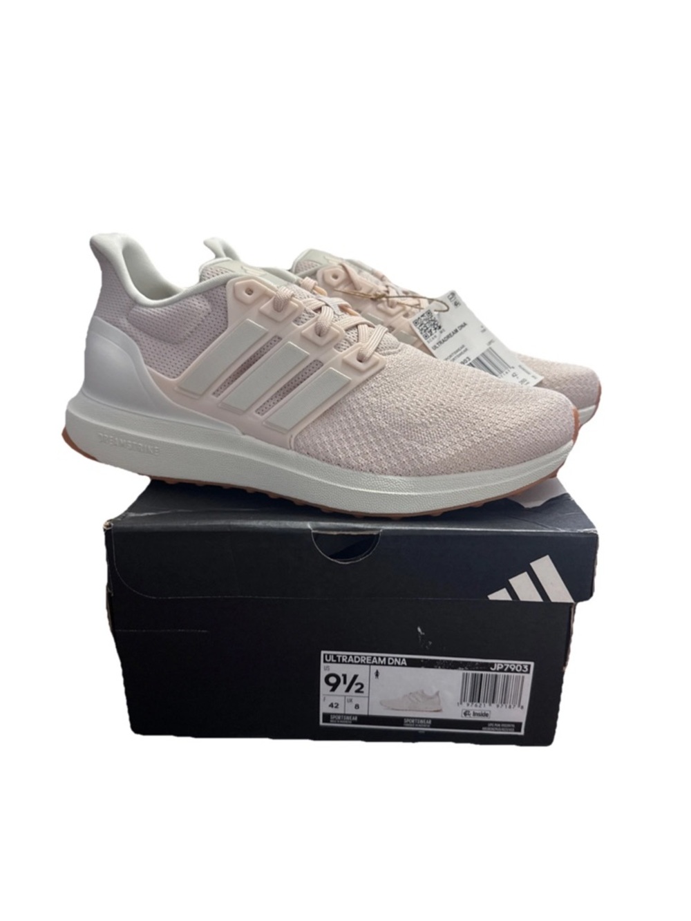 adidas Women’s Ultradream DNA Running Shoes - Pale Pink/White